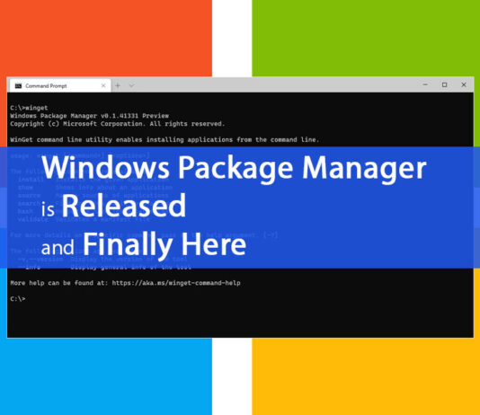 Windows Package Manager is Finally Here for Windows 10 Users Windows Package Manager Released